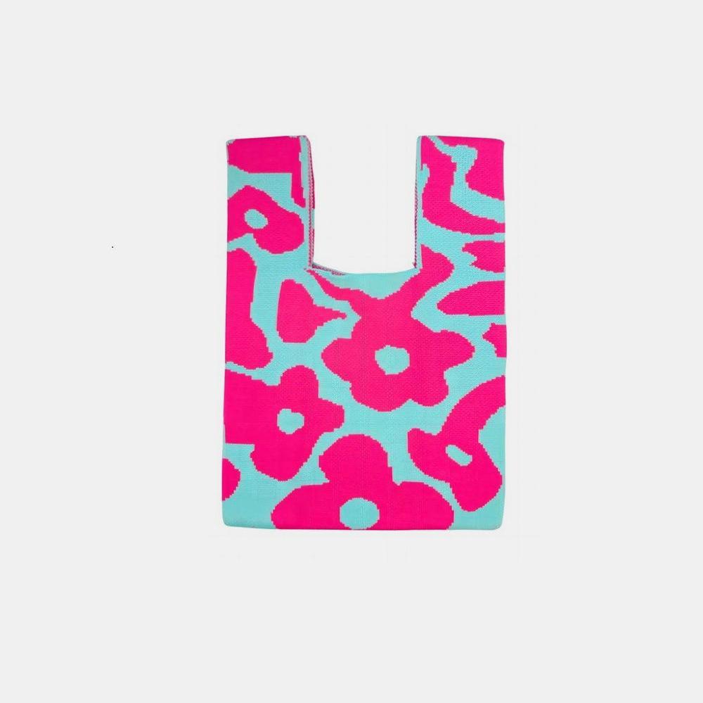 Zenana Flower Bohemian Eco-Friendly Knitted Handbag