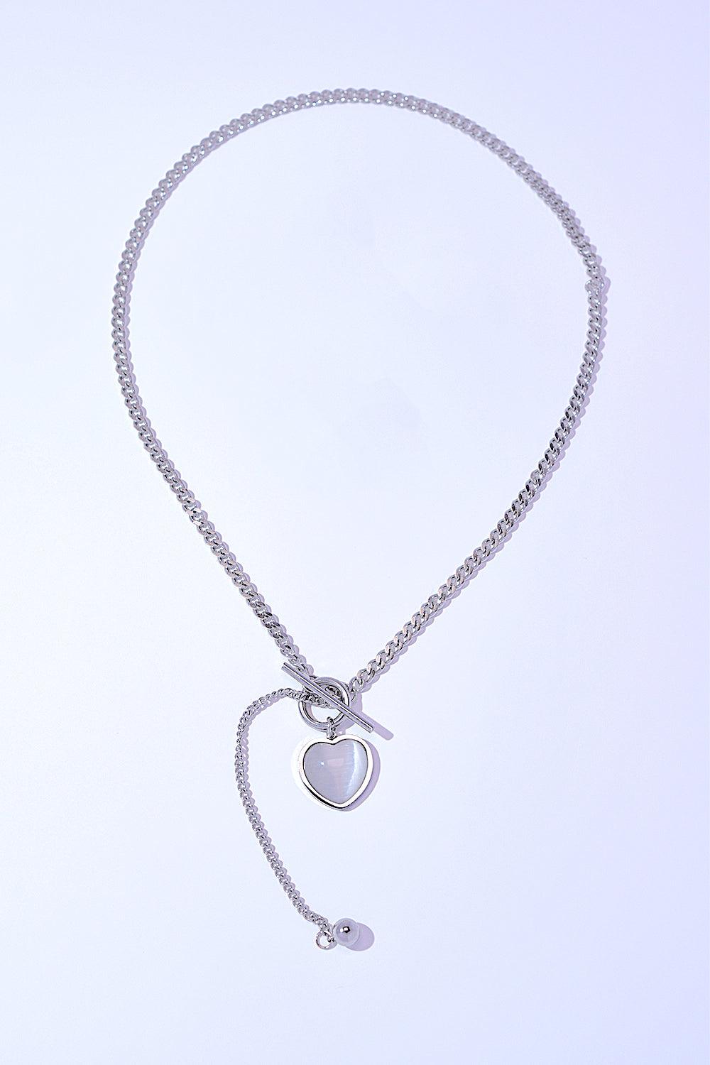 Titanium Steel Heart Necklace - Rebel Spirit Designs Titanium Steel Heart Necklace