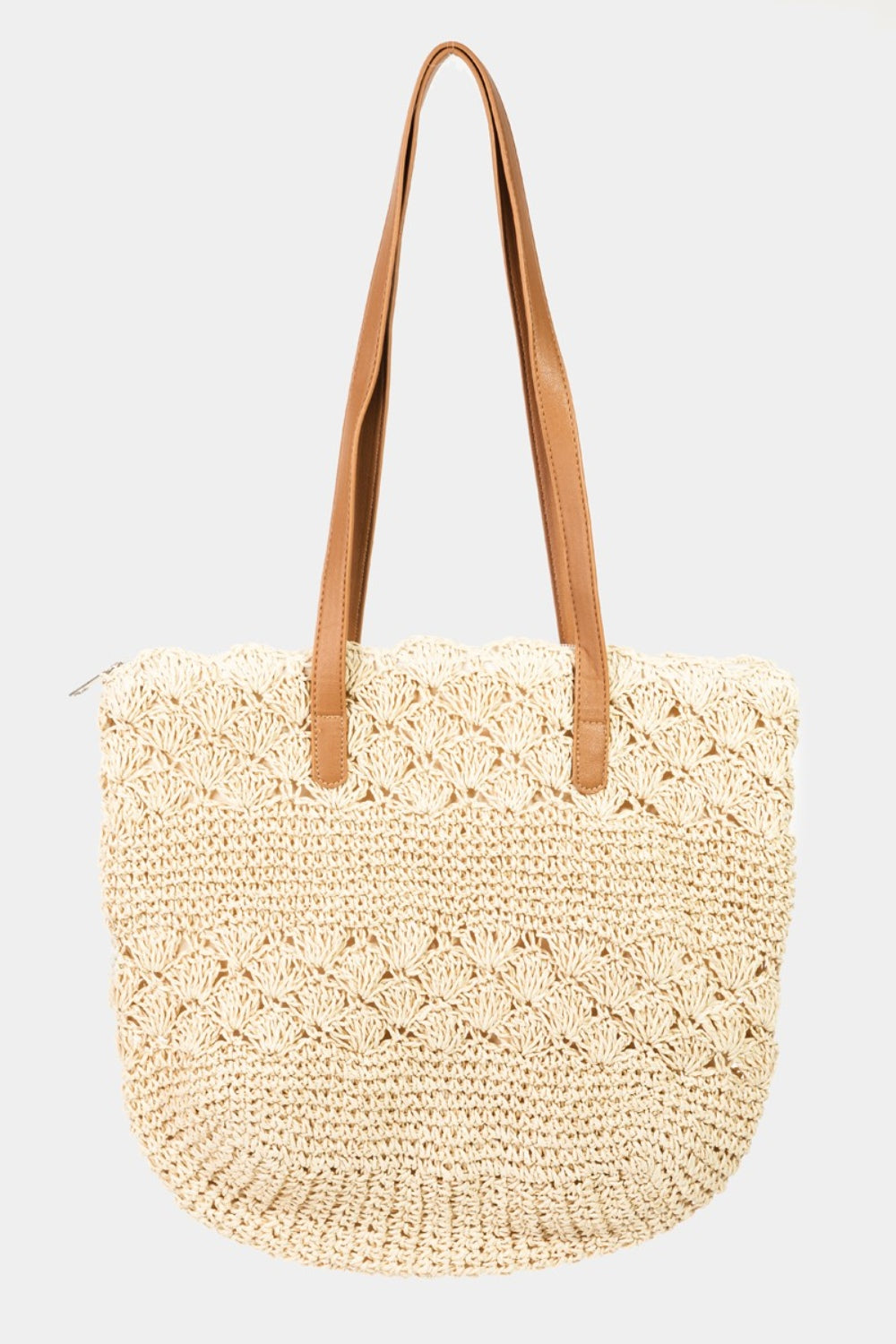 Boho Large Straw Braided Tote Bag